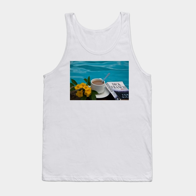 Costa Rica. Coffee at the pool. Tank Top by vadim19